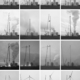 Fotochronografie, Windkraftanlage, Kohlekraftwerk-Datteln, Fotograf: Martin Janczek, Recklinghausen 2024